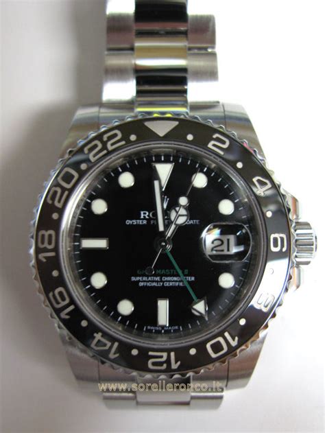 rolex gmt 116710 usato